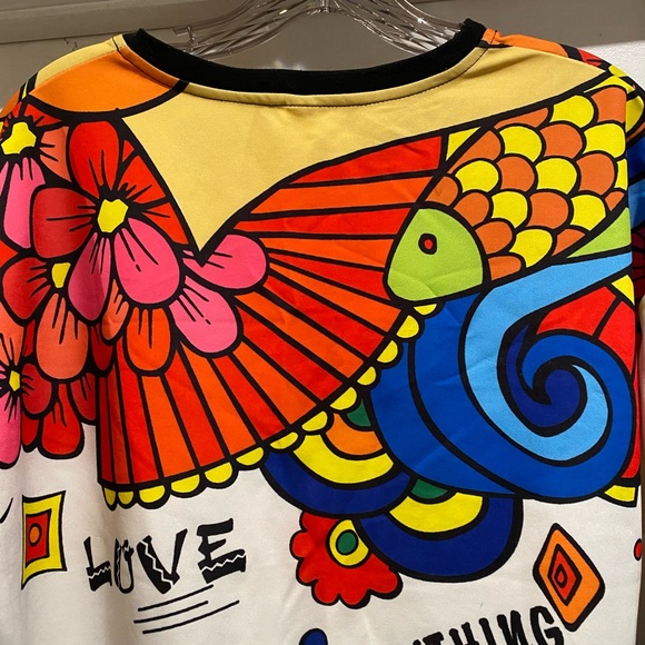 Funky women’s long sleeve shirt - Picture 3 of 6